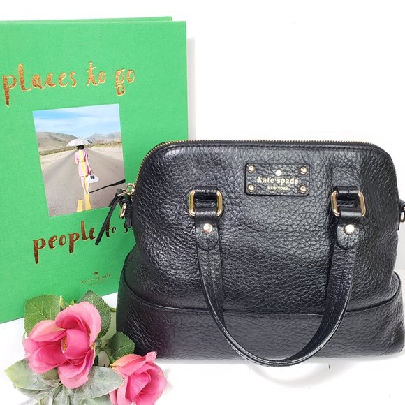 Kate Spade Pebbled Leather Cameron Street Crossbody Satchel Bag - Picture 3 of 8